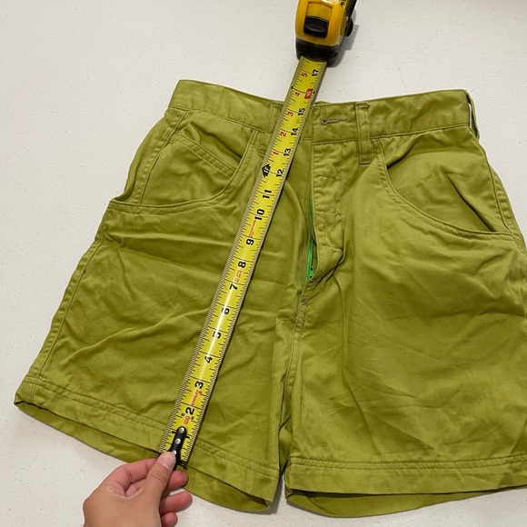 Vintage 80s Generra Collection High Waisted Shorts Size 7 Green - Picture 8 of 9